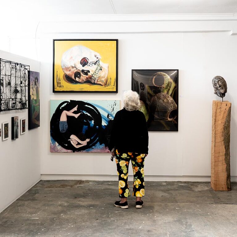 Works featuring artists, Stephen Davies, Rebecca Barclay-Clist, Josie Gritten